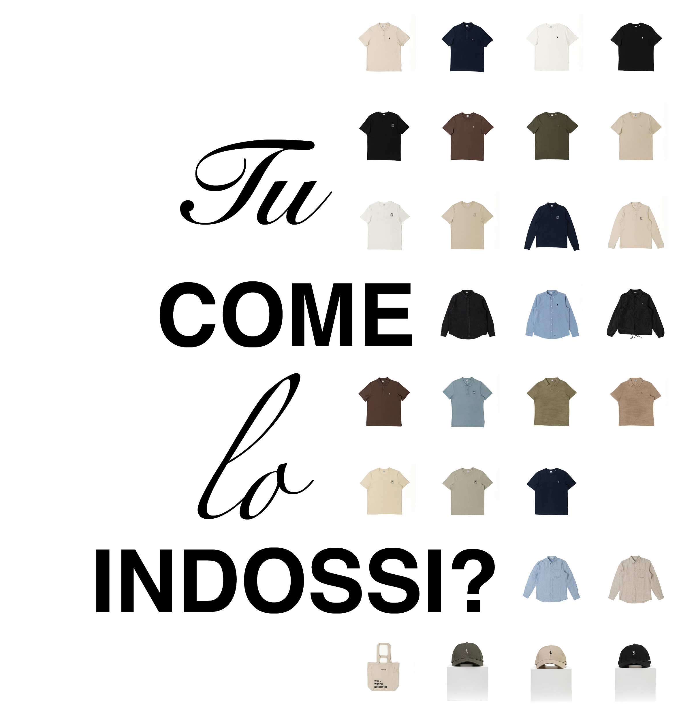 Tu come lo indossi?