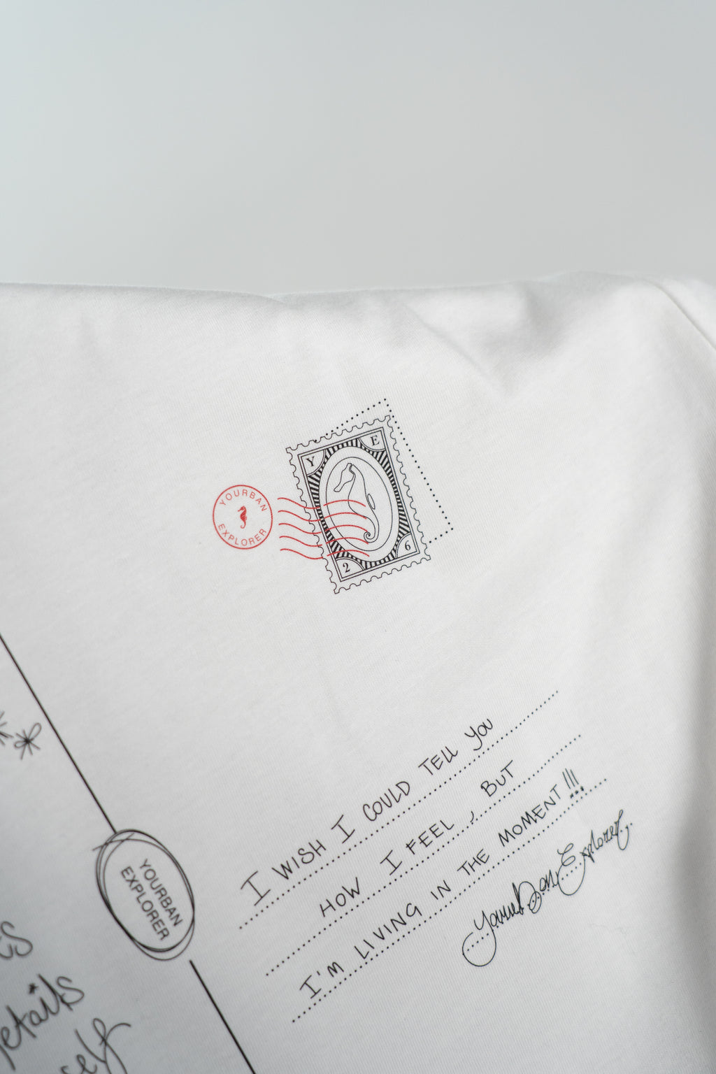 POSTED TEE WHITE
