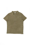 EXPLORER LINEN POLO OLIVE
