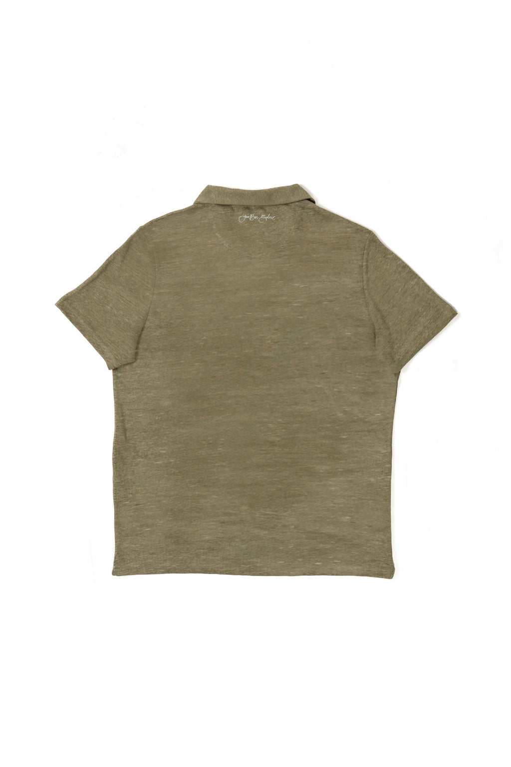 EXPLORER LINEN POLO OLIVE