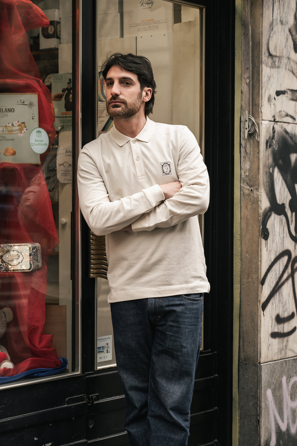 POSTED POLO AVORIO