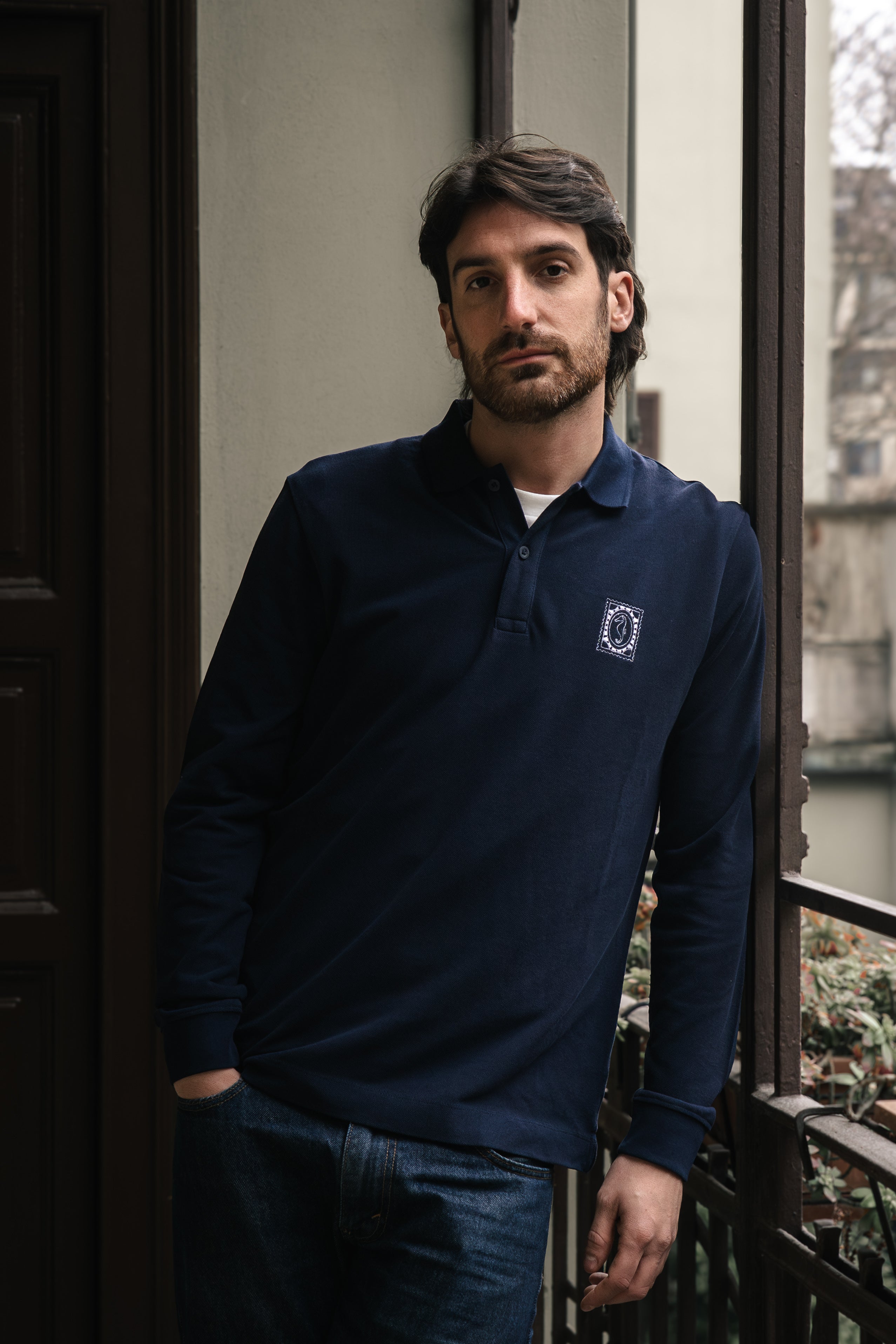 POSTED POLO BLU