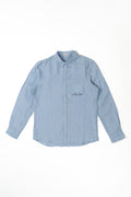 YOURBAN LINEN SHIRT SKYBLUE
