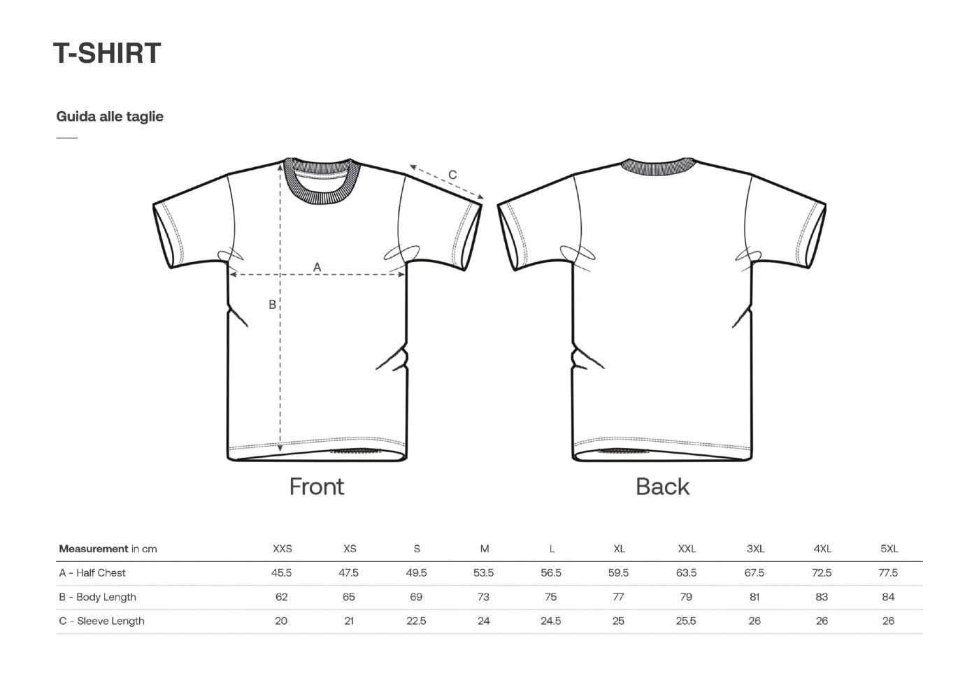 Size guide