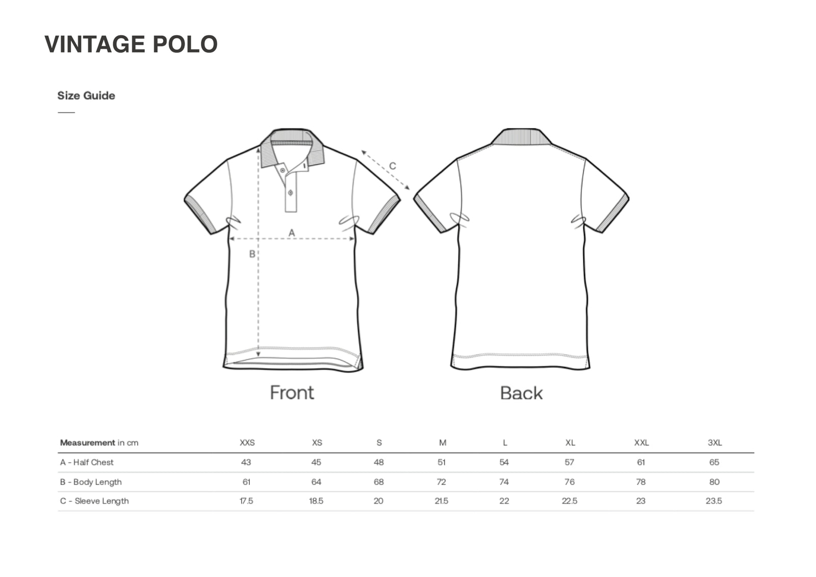 Size guide